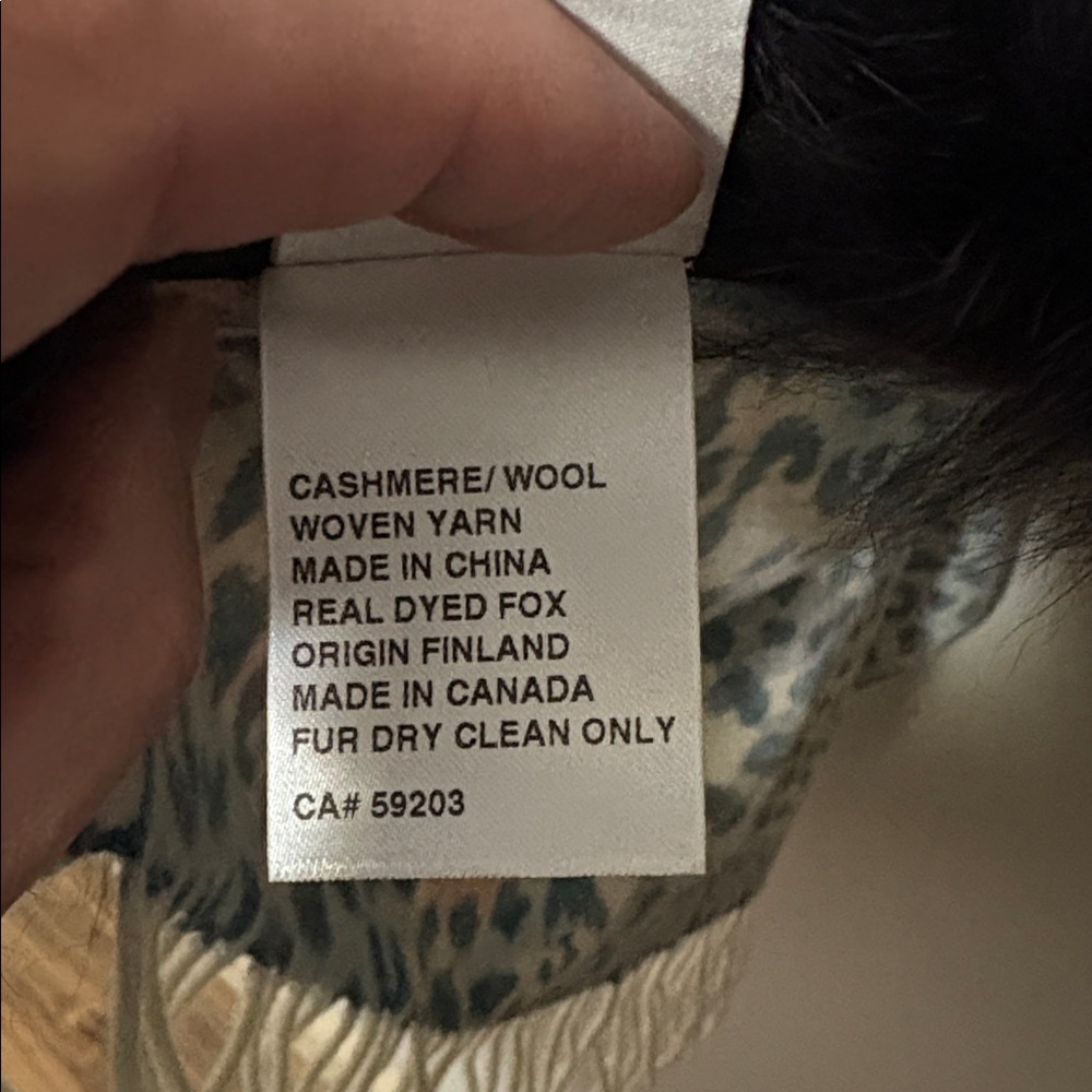 Wolfie Cashmere Cape - Picture 6 of 9